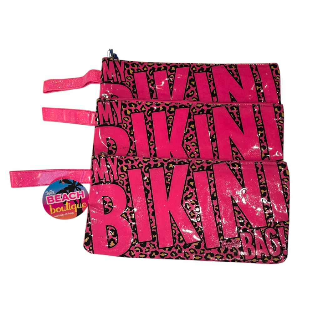 Pink Leopard Print Bag (price is for 1 ALL 3)